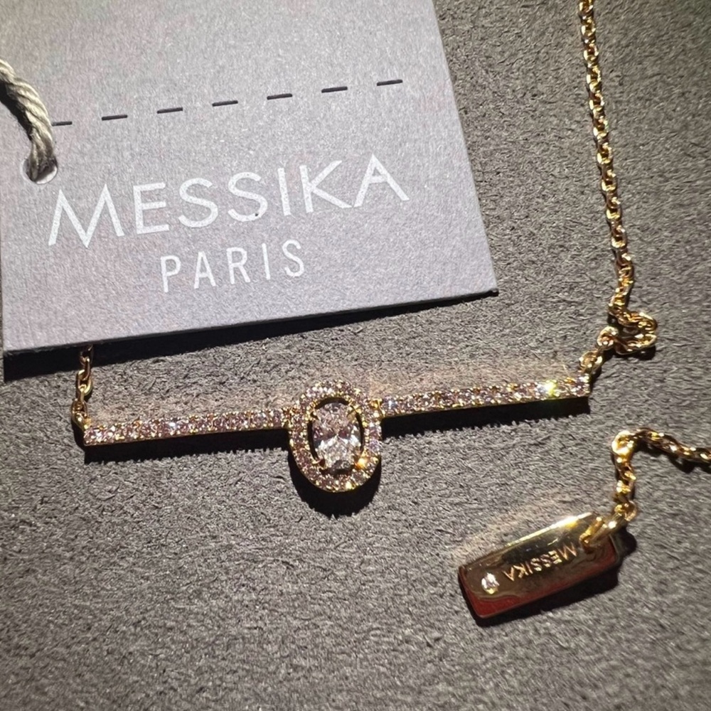 Messika Gold and Silver Necklace - Picture 2 of 3